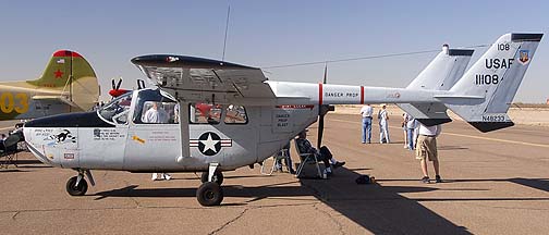 Cessna O-2A Skymaster N48233, Copperstate Fly-in, October 22, 2011